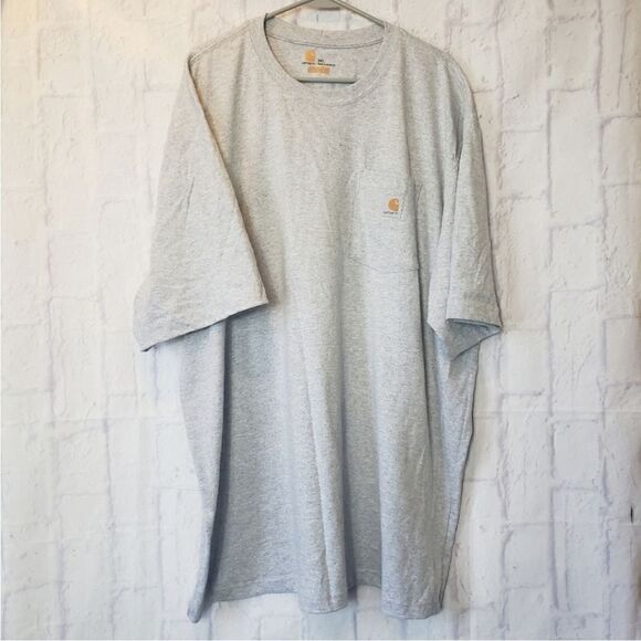 CARHARTT Original Fit Crewneck Classic Pocket Tee T-shirt 2XL - Picture 1 of 5